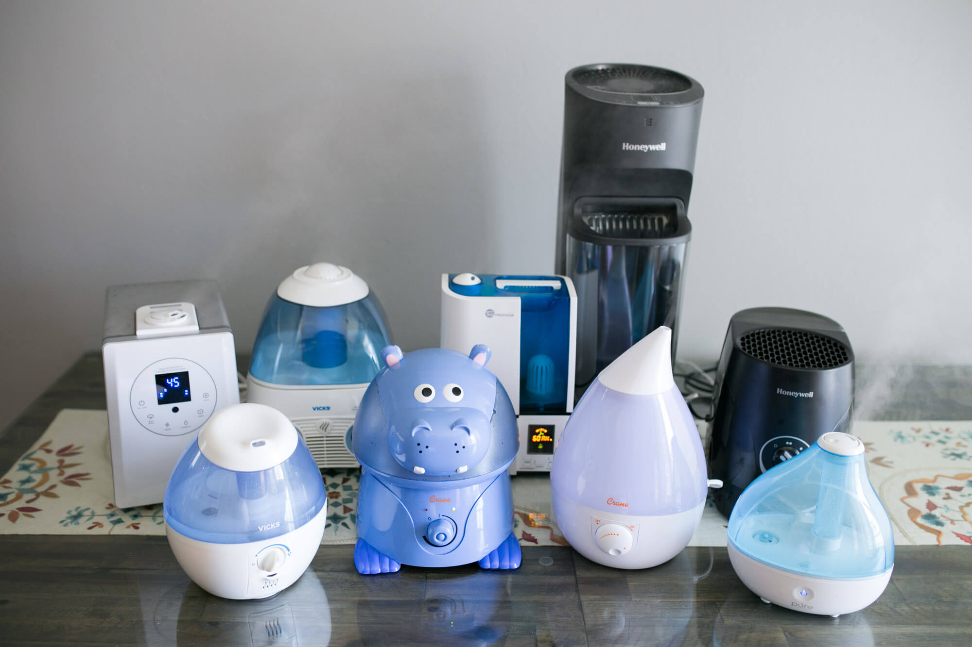 humidifiers group shot