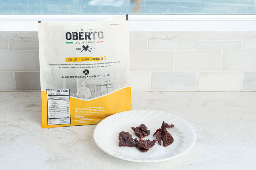 Oberto beef jerky